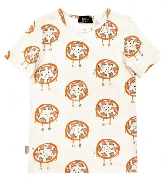 Hebe - T-Shirt With Pizza Print (SS23066)