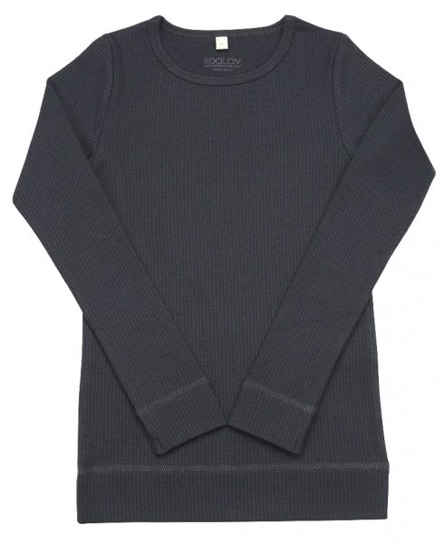 KoaLav - Rib Shirt, Anthracite