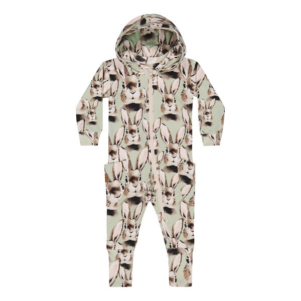 METSOLA - Bunny Jumpsuit, Soft Green