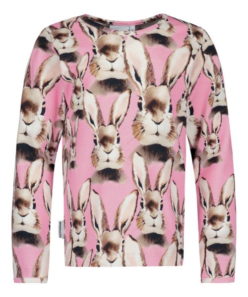 METSOLA - Bunny Shirt LS, Candy