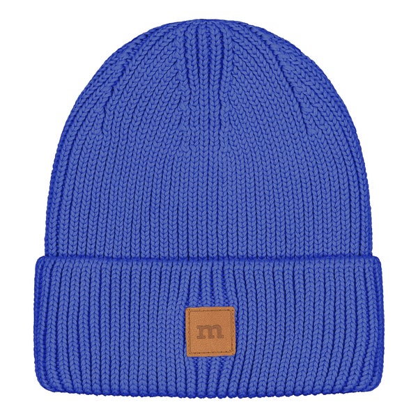 Metsola - Cotton Knit Beanie, Electric