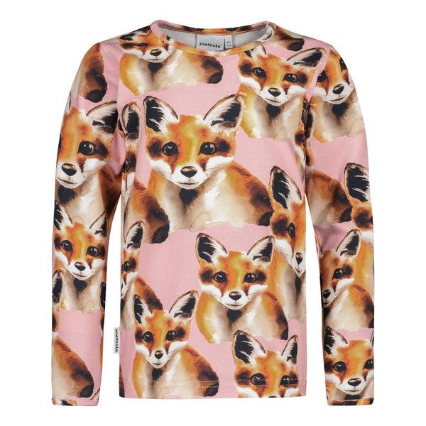 METSOLA - FOX SHIRT LS, ROSY