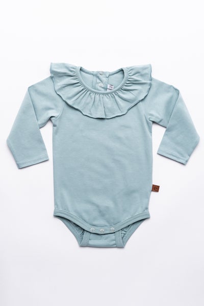 MIVI Kids - Hulmu Body With Frill Blue Surf