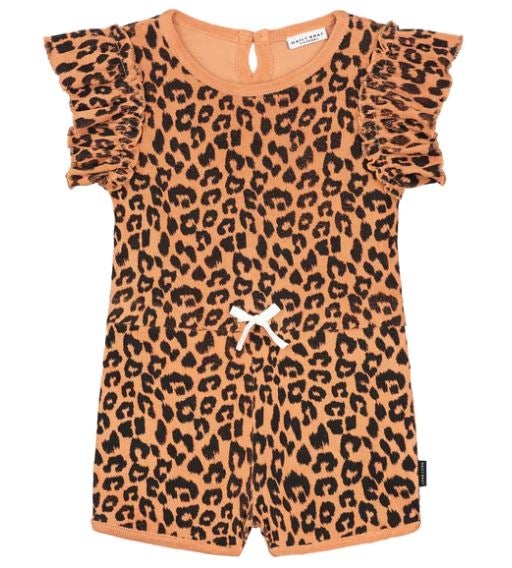 Daily Brat - Leopard Koala Suit, Pale Stone