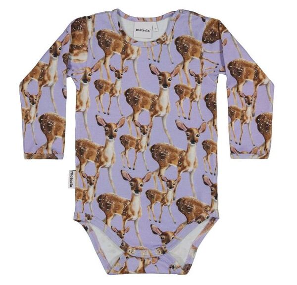 METSOLA - BAMBI BODY LS, LILAC