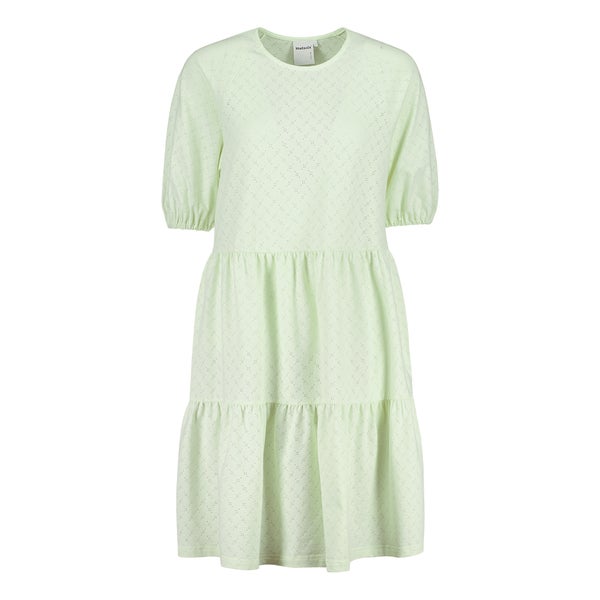 METSOLA - Womens Tiered Dress/Soft Green