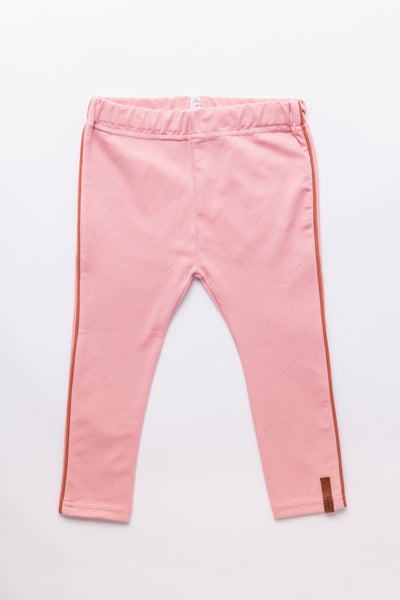 MIVI Kids - Leggings Piping Rose Tan