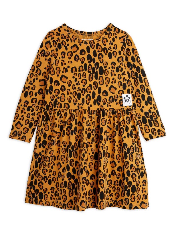 Mini Rodini - Basic Leopard LS dress
