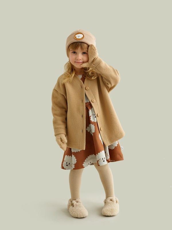 Mainio -  Boiled Wool jacket, beige (11002)