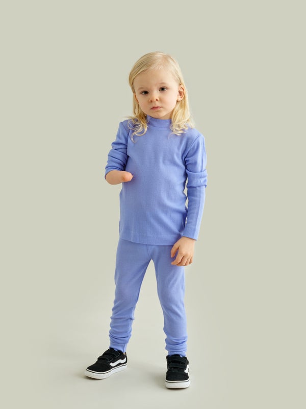 Mainio -  Merino Wool Shirt, sky blue (11018)