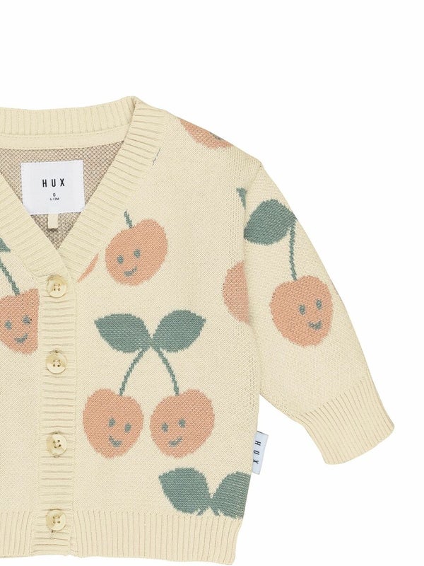 Huxbaby - Cherry Knit Cardi