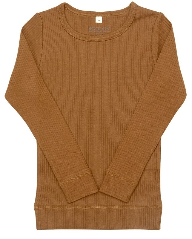 KoaLav - Rib Shirt, Caramel