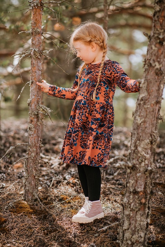 Kaiko - Dress LS, Autumnal