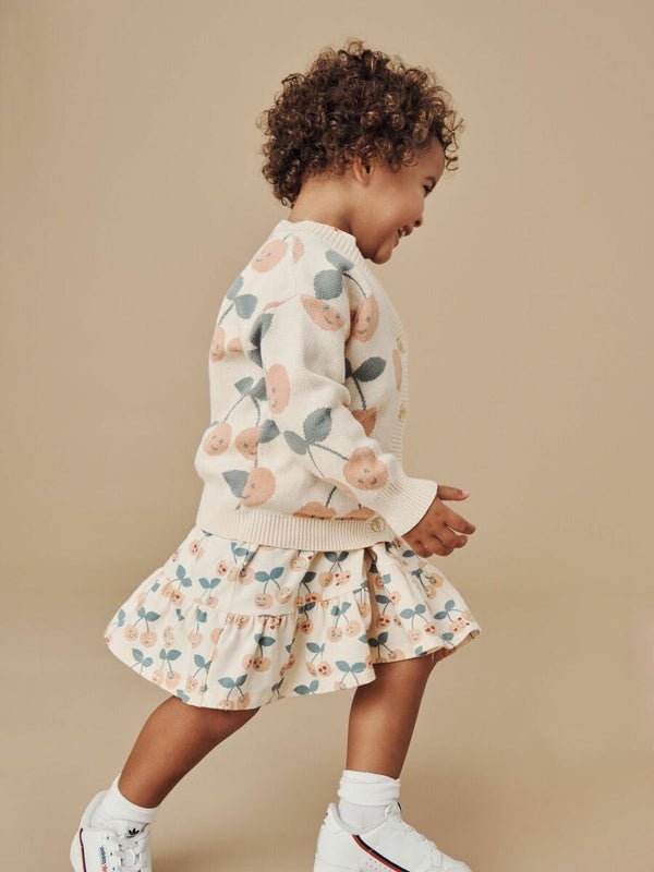 Huxbaby - Cherry Knit Cardi