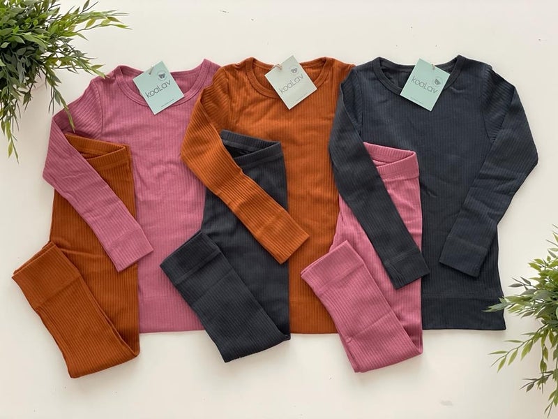 KoaLav - Rib Leggings, Anthracite