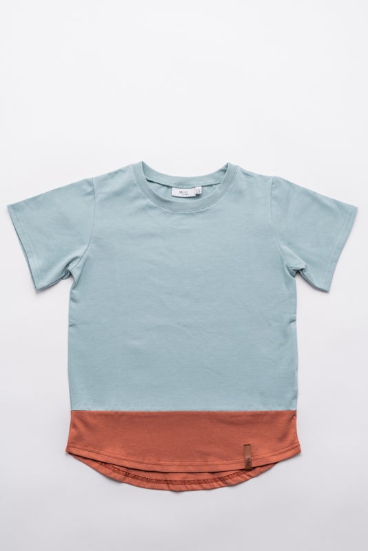 MIVI Kids - T-shirt 2-color Blue Surf-Sierra