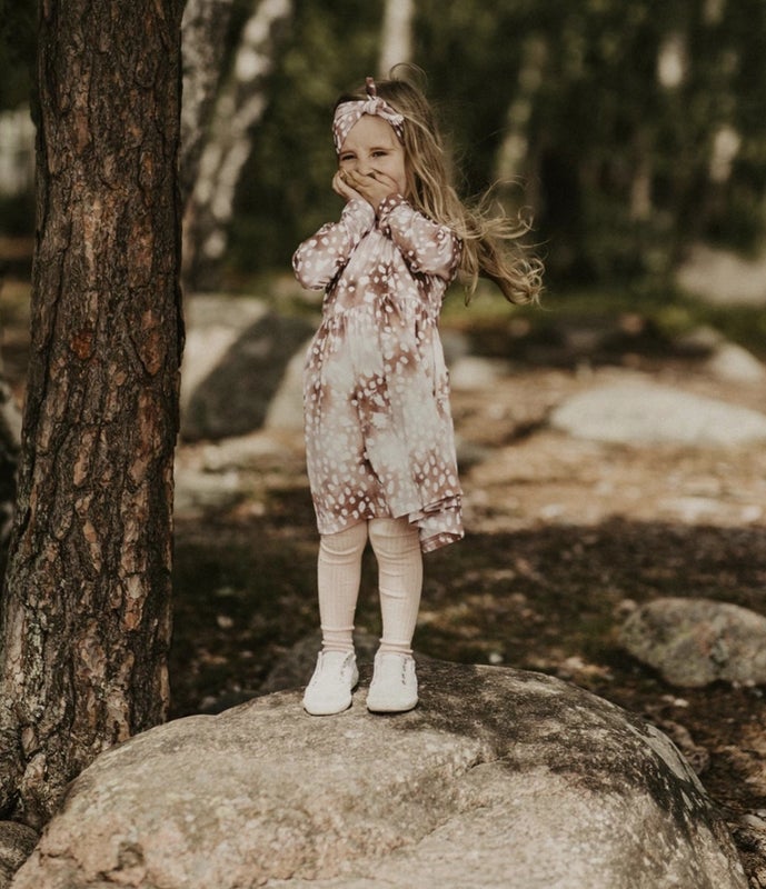 Kaiko - Dress Ls, Copper Bambi