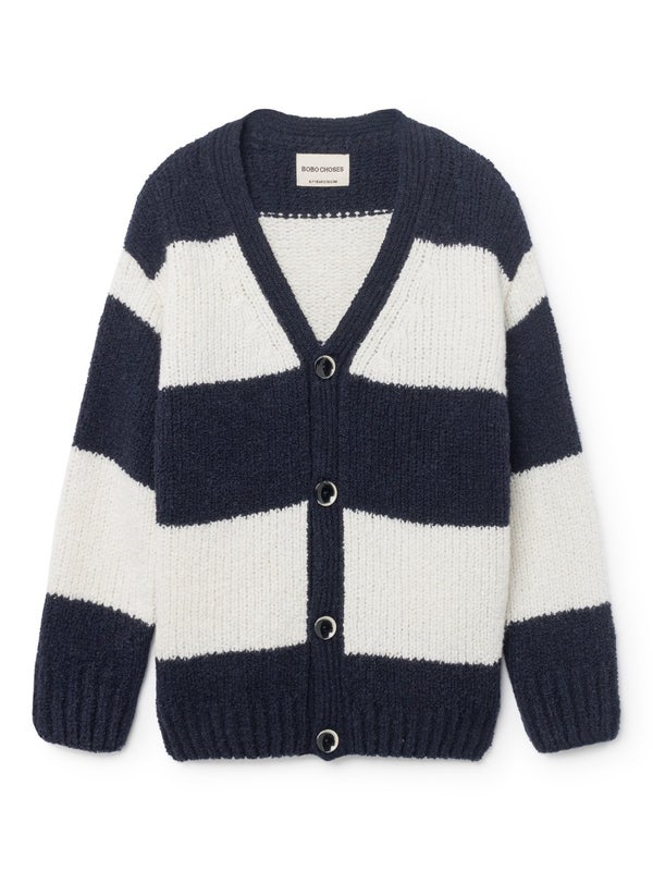 Bobo Choses - Big Stripes Cardigan