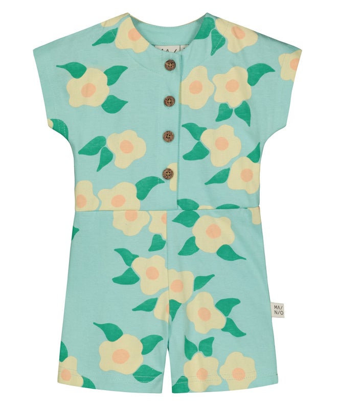 Mainio - Midsummer Rose Playsuit, Sky (22098)