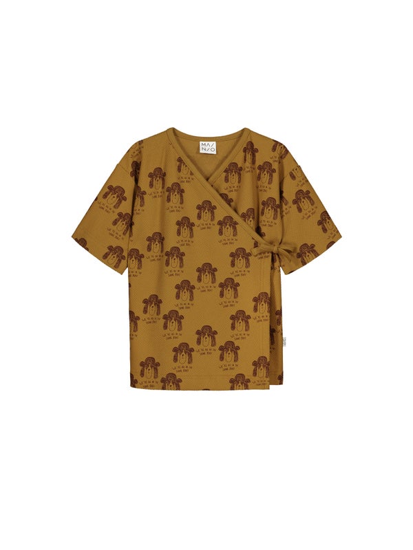 Mainio - In the Same Boat kimono, Golden Brown (50036)