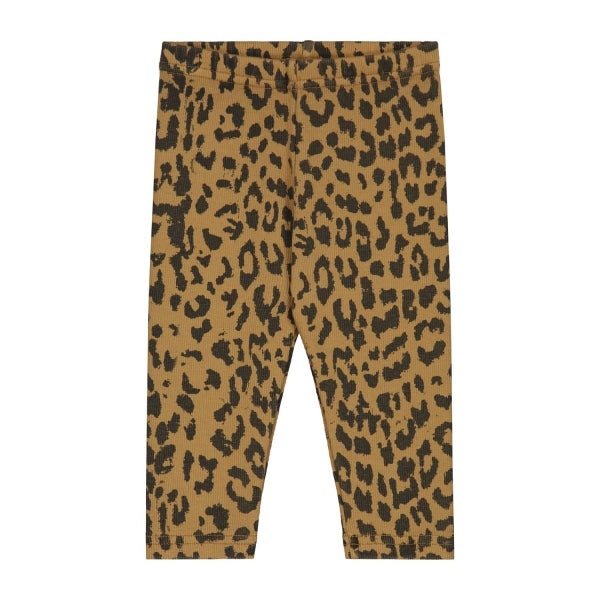 Daily Brat - Leopard Pants, Sandstone