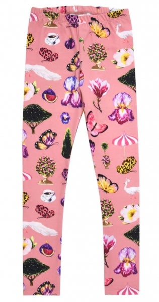 Hebe - Leggings Royal Garden, Pink