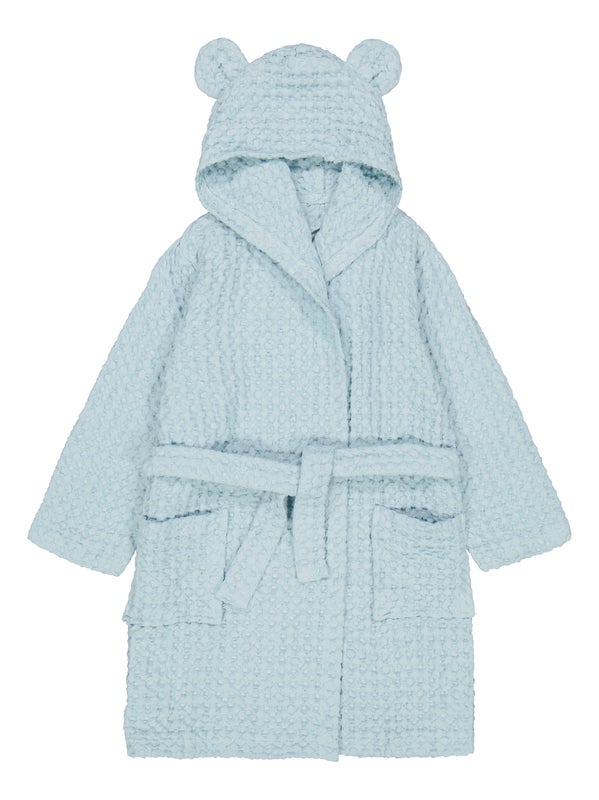 Metsola - Teddy Lasten Kylpytakki/Icy Blue