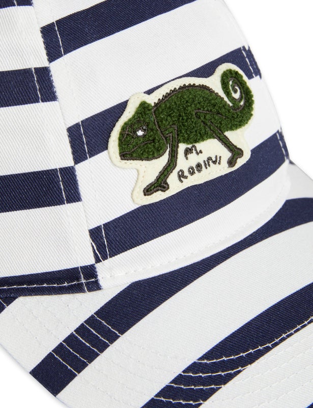 Mini Rodini - Lizard patch cap, Blue