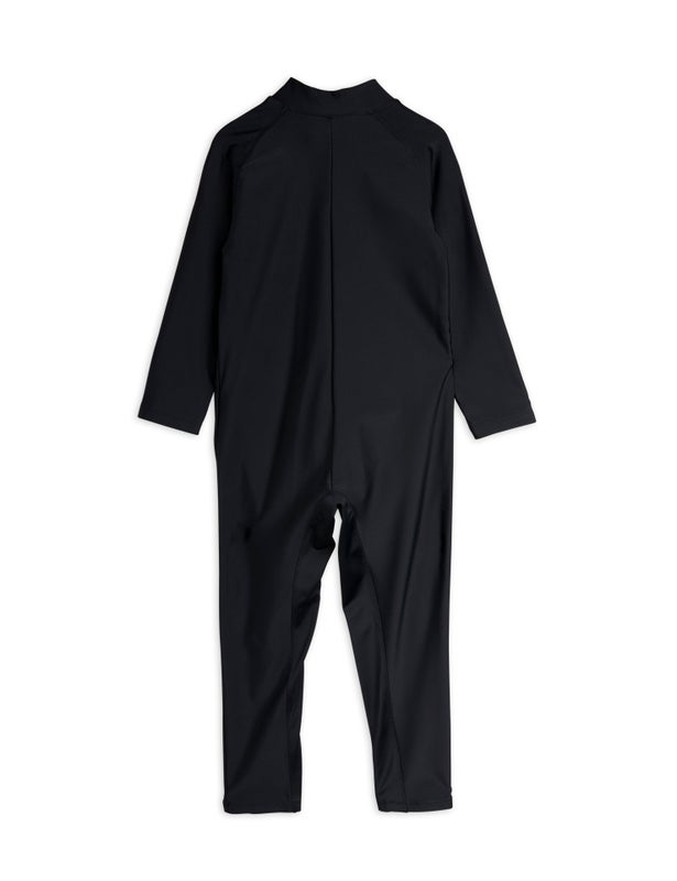 Mini Rodini - Elephant sp UV suit, Black