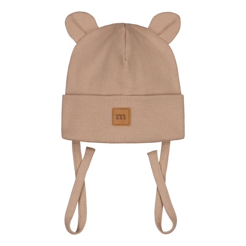 Metsola - Rib Bear Beanie/Nougat