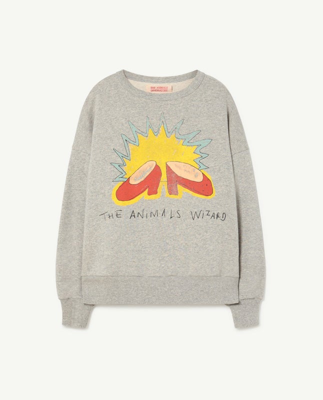 TAO - Grey Wizard Bear Oversize Sweatshirt