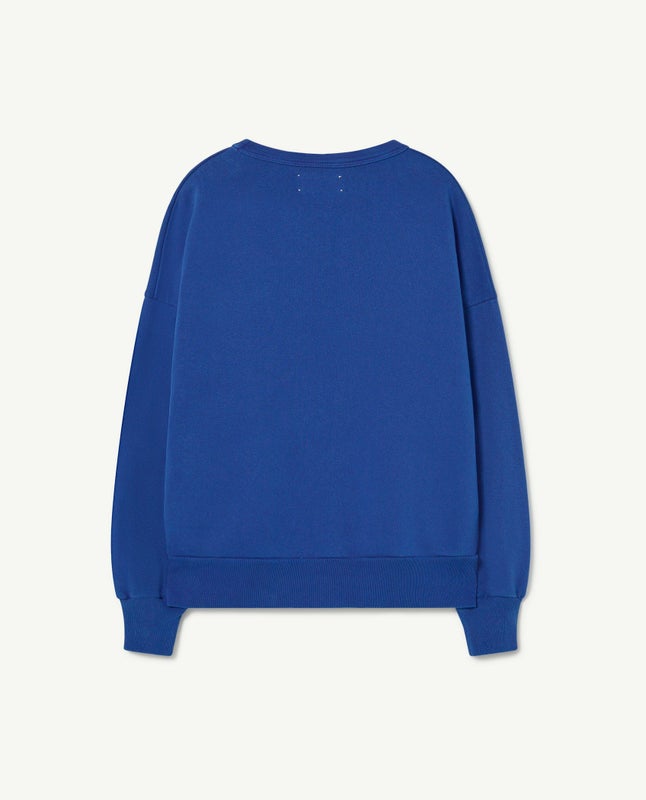 TAO - Deep Blue Horse Bear Oversize Sweatshirt