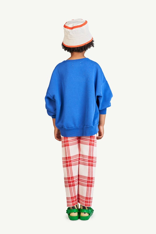 TAO - Deep Blue Horse Bear Oversize Sweatshirt