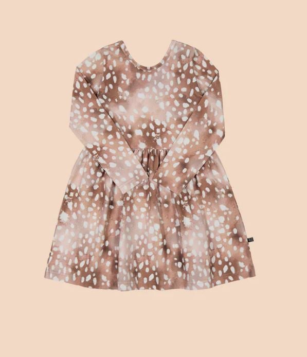 Kaiko - Dress Ls, Copper Bambi