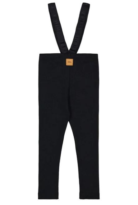 METSOLA - Rib Brace Pants, Black
