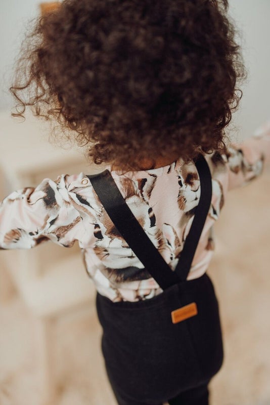 METSOLA - Rib Brace Pants, Black