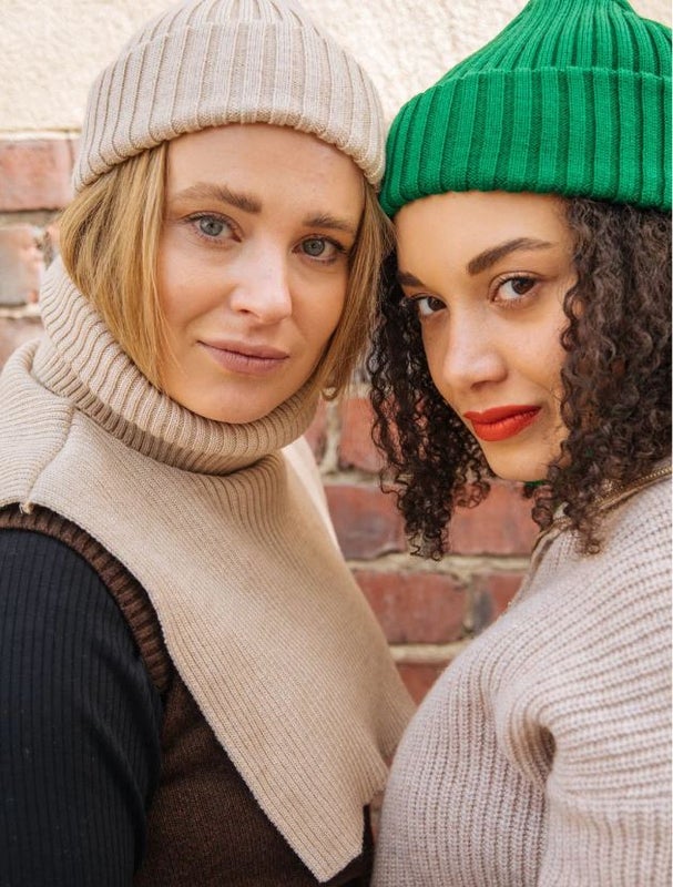 Kaiko - Rib Neck Warmer, Light Sand