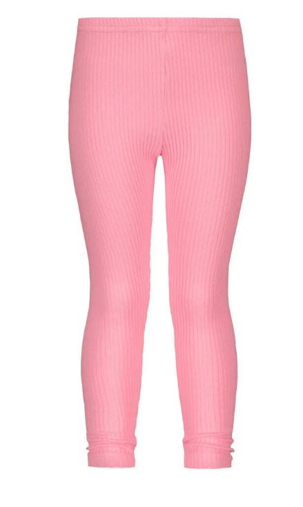 METSOLA - Heavy Rib Leggingsit, Pinky