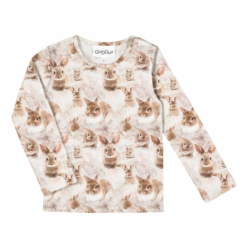 Gugguu - Print Shirt, Winterbunnies