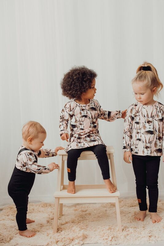 METSOLA - Rib Brace Pants, Black