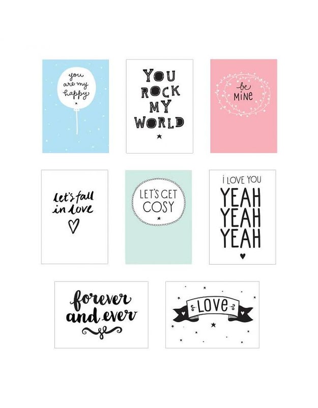 A little lovely company - Lightbox sheet, love